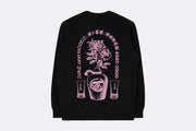 Edwin Sake And Roses Sweat Black Garment Washed